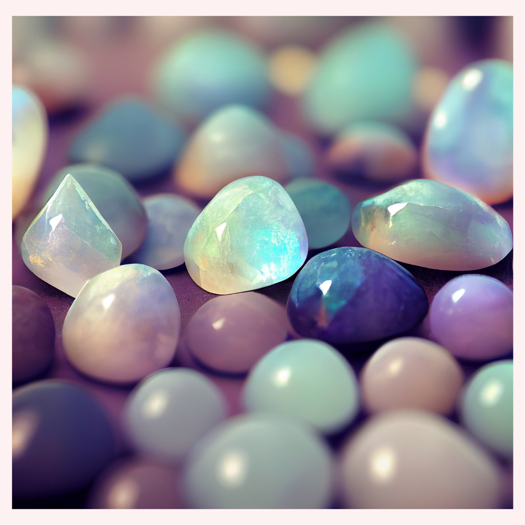 The wold of Aura Quartz Gemstone