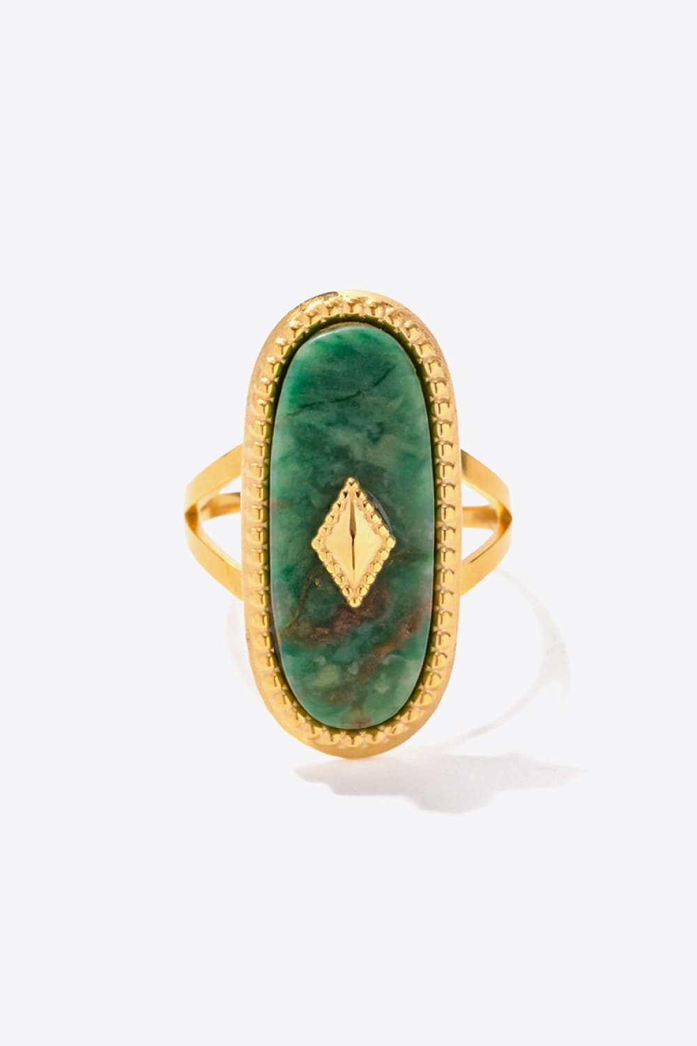 Natural Stone Copper Ring - consueloalondra