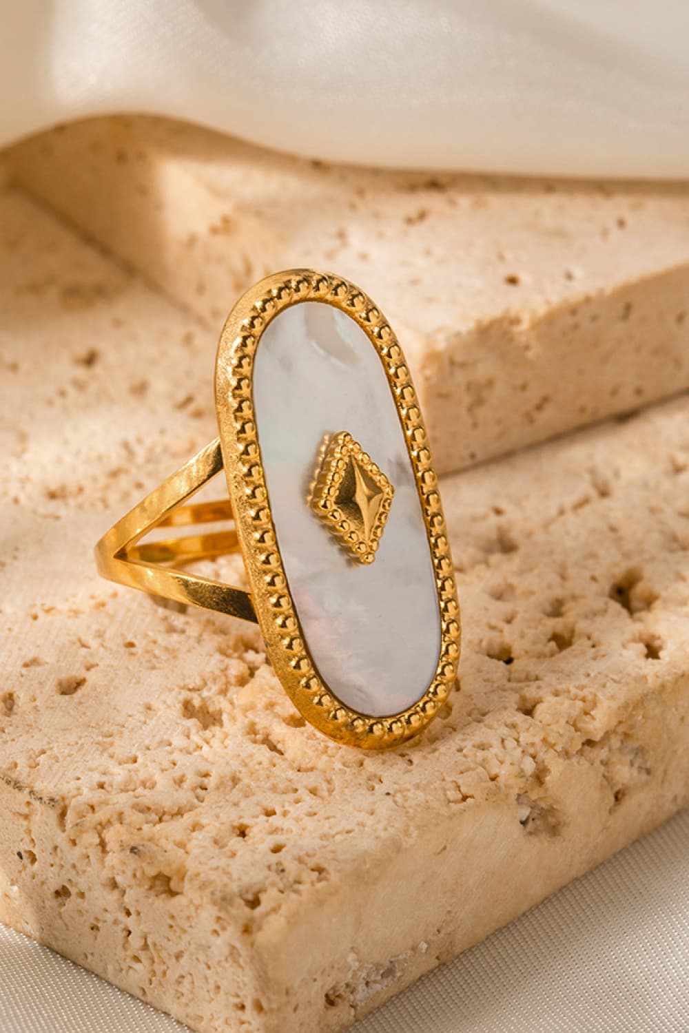 Natural Stone Copper Ring - consueloalondra
