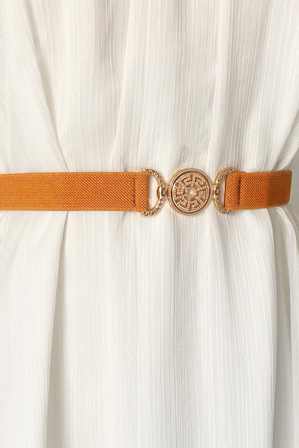Sleek PU Leather Belt with Alloy Buckle – Modern and Versatile - consueloalondra