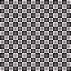 Pink and black floral checker digital paper