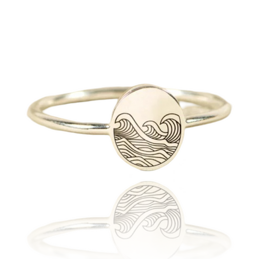 925 Sterling Silver Signet Ring