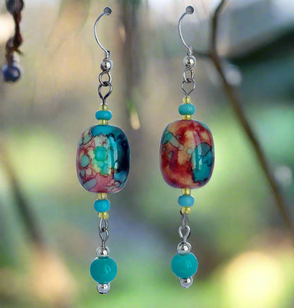 Colorful Drop Earrings