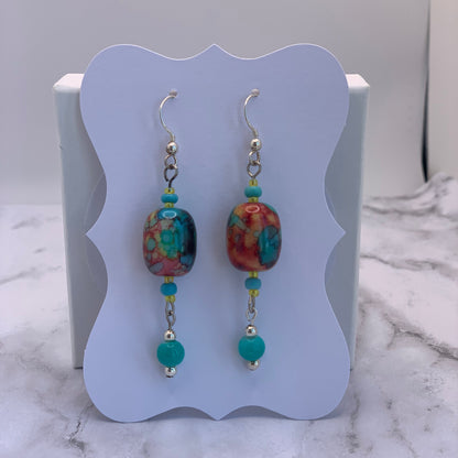 Colorful Drop Earrings