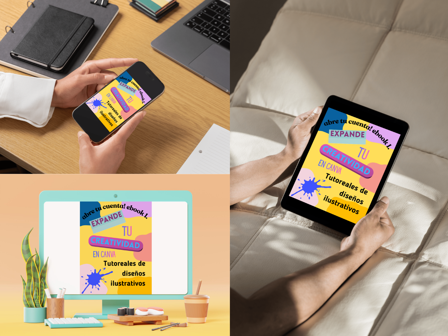 Abre tu cuenta en CANVA eBook 1. Free Download