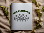 Sketch Drawing and Doodle Drawing Flowers-PNG Resolution Digital Art
