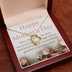 Adjustable Chain Necklace with Crystal Heart