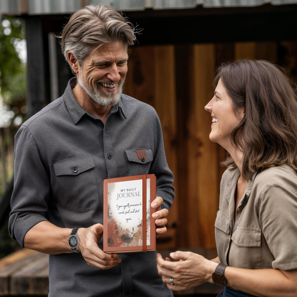 Lobster clasp attachment with Luxurious gift box with preserved red rose