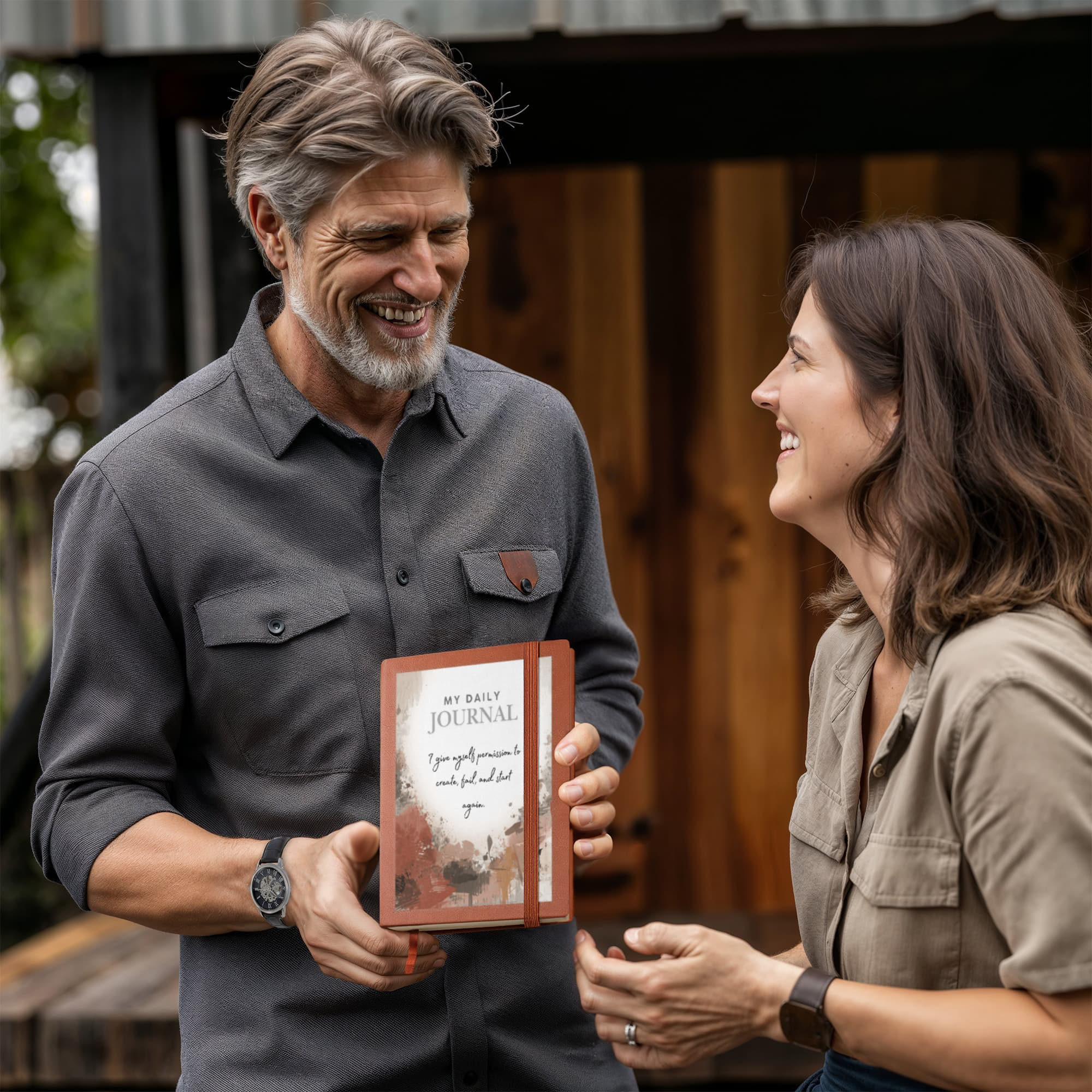 Lobster clasp attachment with Luxurious gift box with preserved red rose