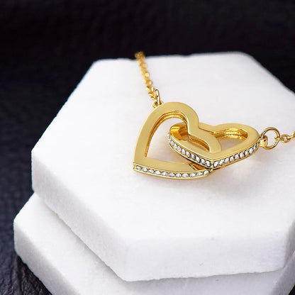 Lobster lock Heart Love Necklace