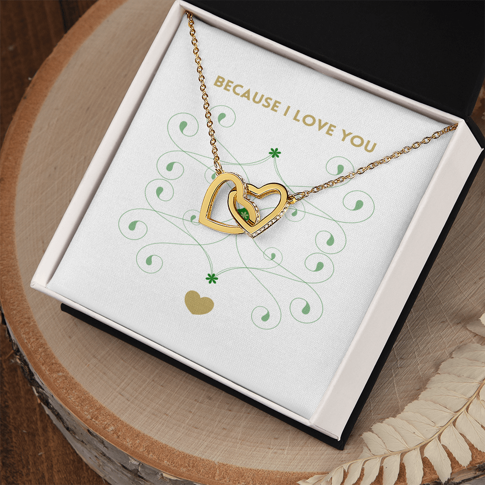 Lobster lock Heart Love Necklace