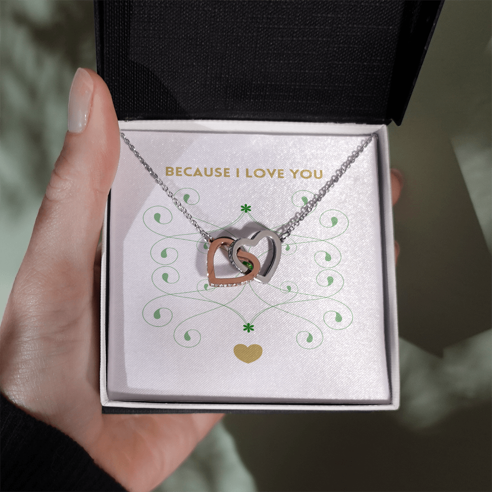 Lobster lock Heart Love Necklace - consueloalondra