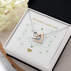 Lobster lock Heart Love Necklace - consueloalondra