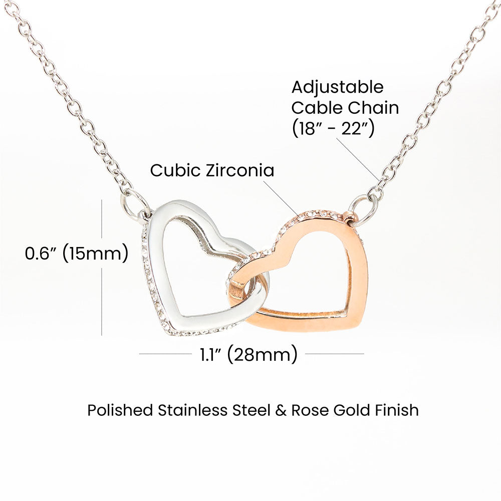 Lobster lock Heart Love Necklace