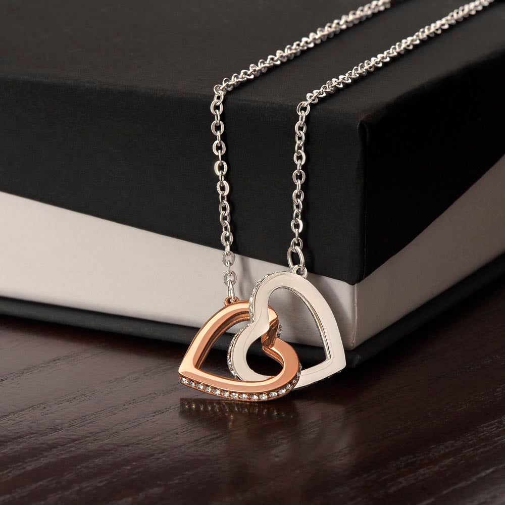 Lobster lock Heart Love Necklace
