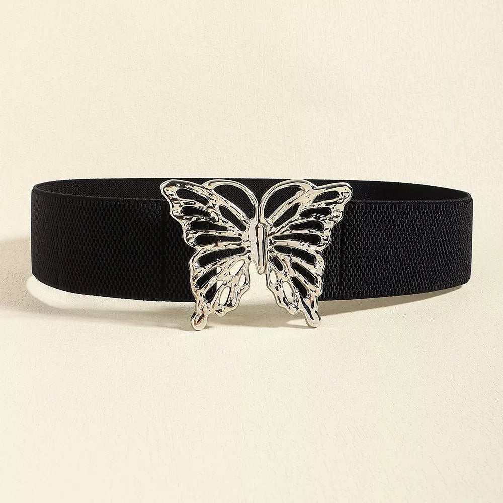 Elegant Butterfly Alloy Belt – Modern Style with a Bold Touch - consueloalondra